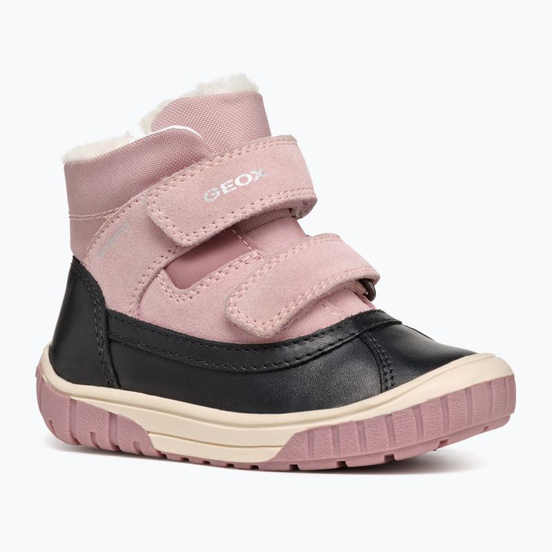 Detské snehule Geox Omar black / pink 8