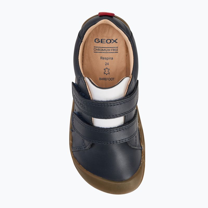 Detské barefoot topánky Geox Steppieup navy 5