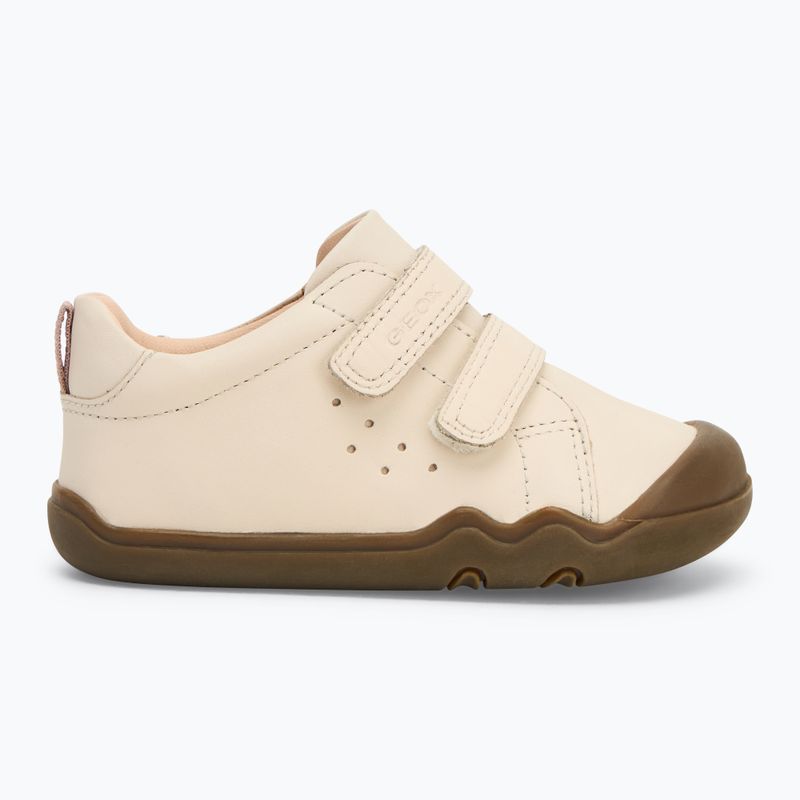 Detské barefoot topánky Geox Steppieup light ivory 2