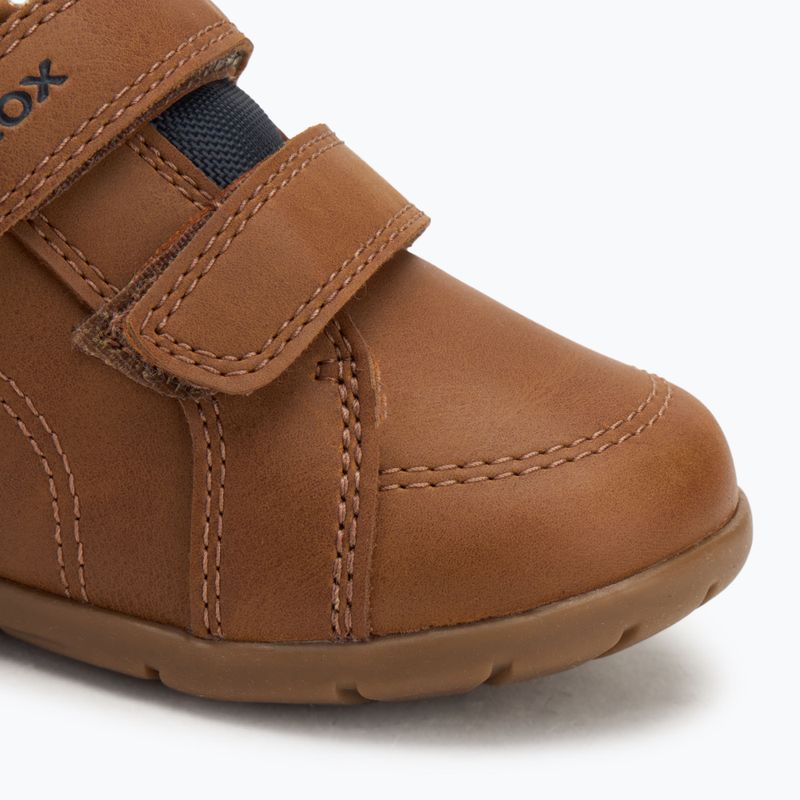 Detské topánky Geox Elthan tobacco / dark yellow 7