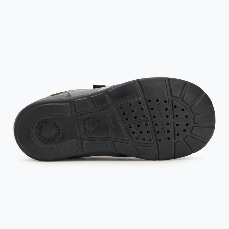 Detská obuv Geox Elthan black/ochre 4