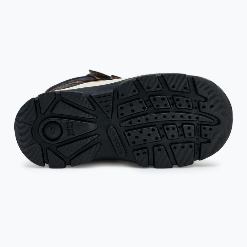 Detské topánky Geox Flantil ABX tobacco/black 4