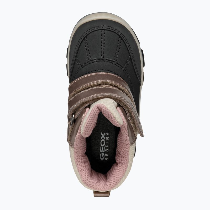 Detské topánky Geox Flantil ABX black/dark beige 12