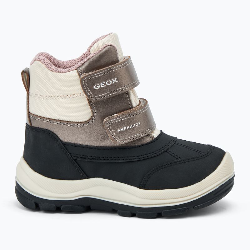 Detské topánky Geox Flantil ABX black/dark beige 2