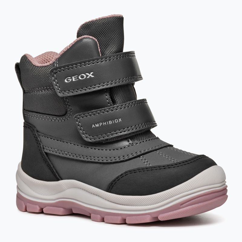 Detské topánky Geox Flantil ABX anthracite/dark pink 8