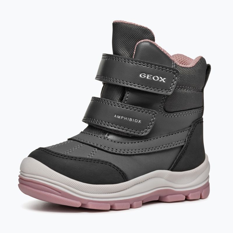 Detské topánky Geox Flantil ABX anthracite/dark pink 10