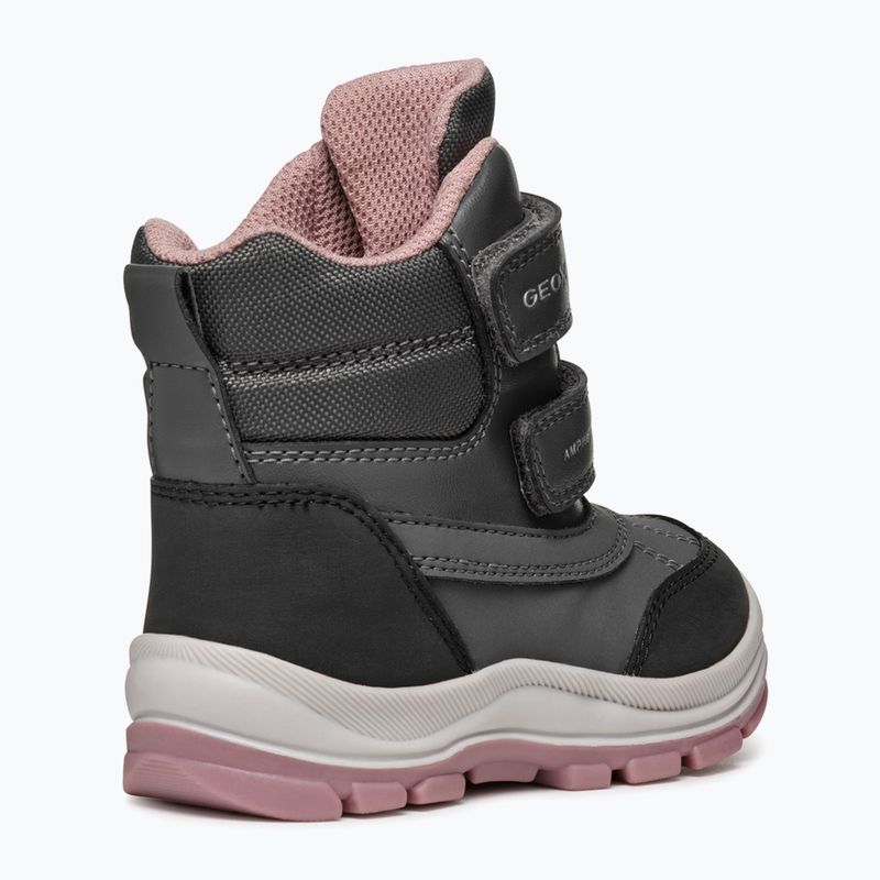 Detské topánky Geox Flantil ABX anthracite/dark pink 12