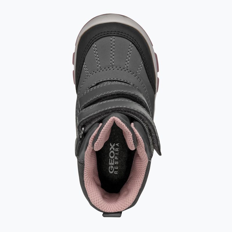 Detské topánky Geox Flantil ABX anthracite/dark pink 13