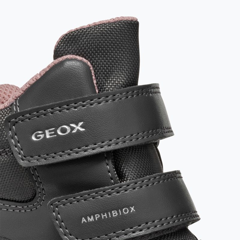 Detské topánky Geox Flantil ABX anthracite/dark pink 14
