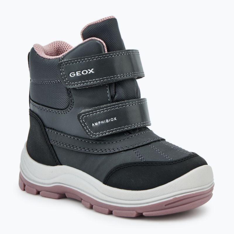 Detské topánky Geox Flantil ABX anthracite/dark pink