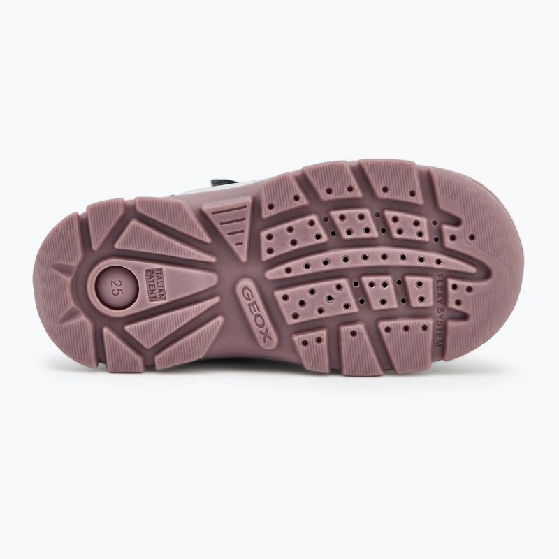 Detské topánky Geox Flantil ABX anthracite/dark pink 4