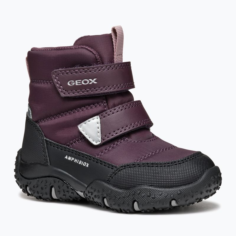 Detské snehule Geox Baltic ABX dark burgundy/black 8
