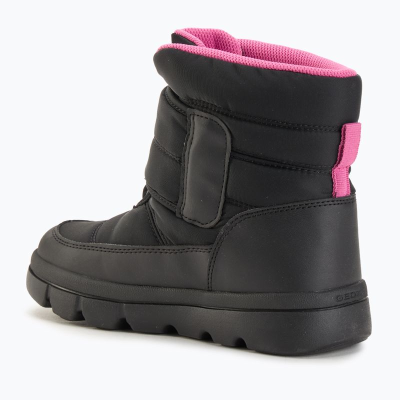 Detské snehule Geox Willaboom ABX black/fuchsia 3