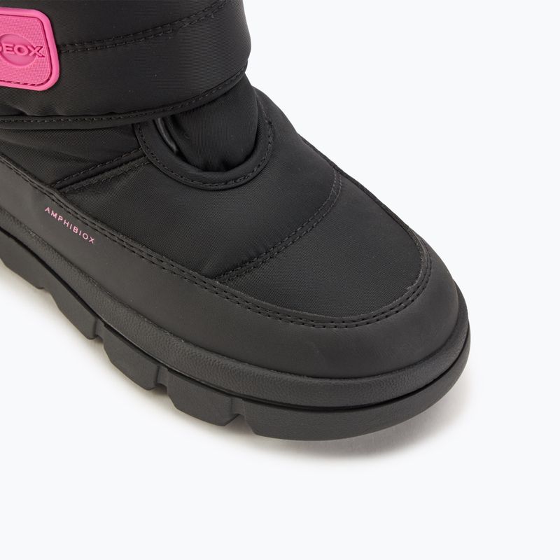 Detské snehule Geox Willaboom ABX black/fuchsia 7