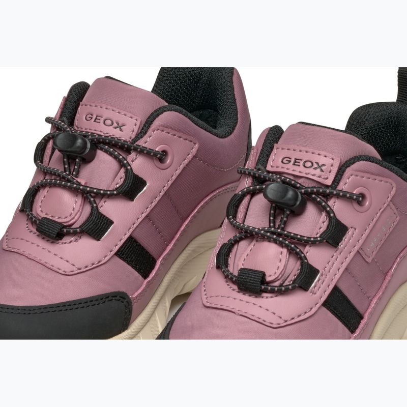 Juniorské topánky Geox Simbyos ABX dark pink/black 7
