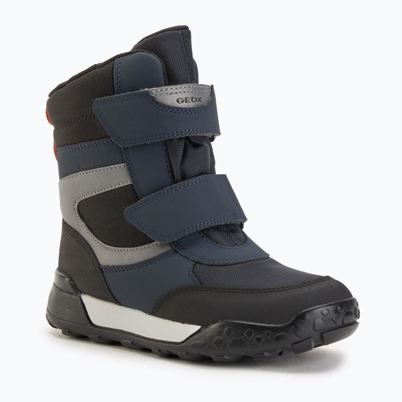 Detské snehule Geox Trekkyup ABX navy / silver