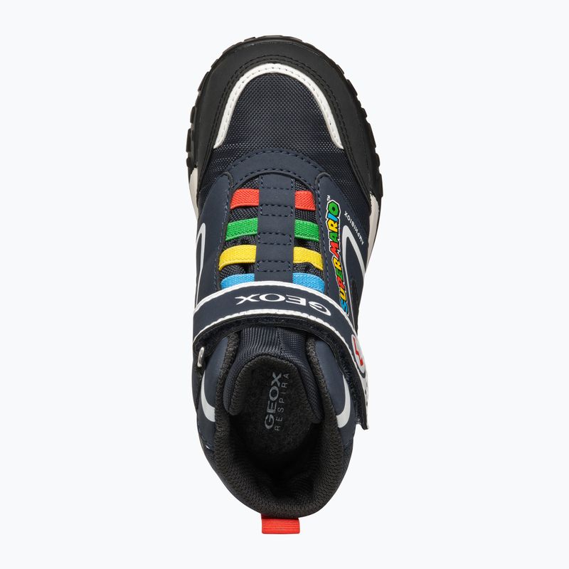 Juniorské snehule Geox Trekkyup ABX navy/black 11