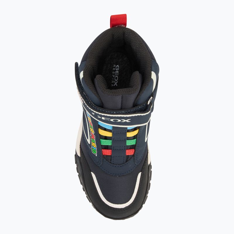 Juniorské snehule Geox Trekkyup ABX navy/black 5