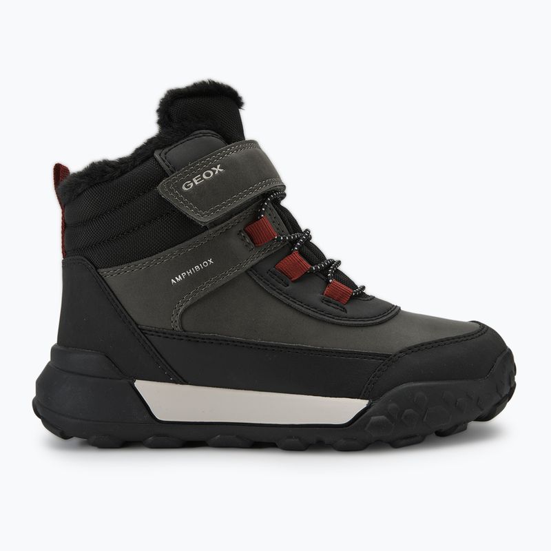 Juniorské snehule Geox Trekkyup ABX dark green/black 2