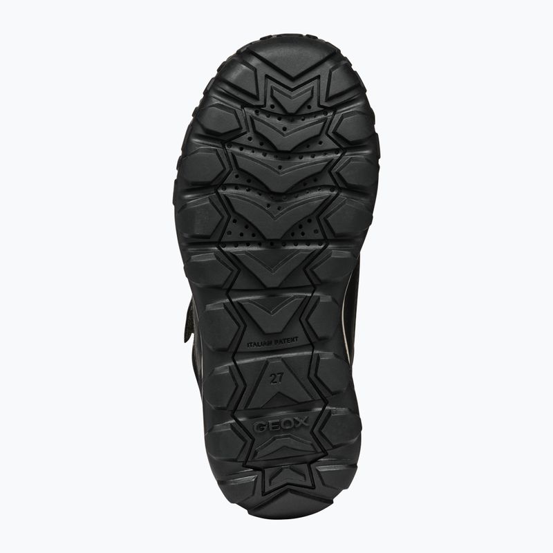 Juniorské snehule Geox Trekkyup ABX dark green/black 13