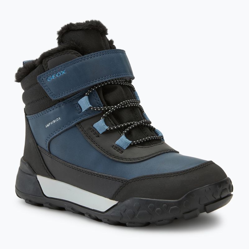 Juniorské snehule Geox Trekkyup ABX denim/black