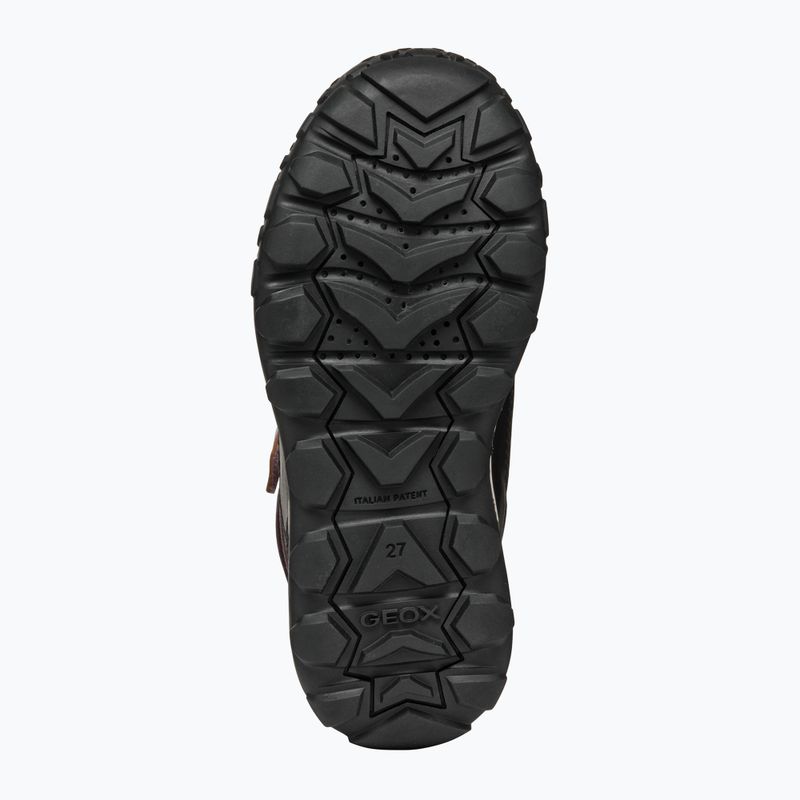 Juniorské snehule Geox Trekkyup ABX dark pink 13