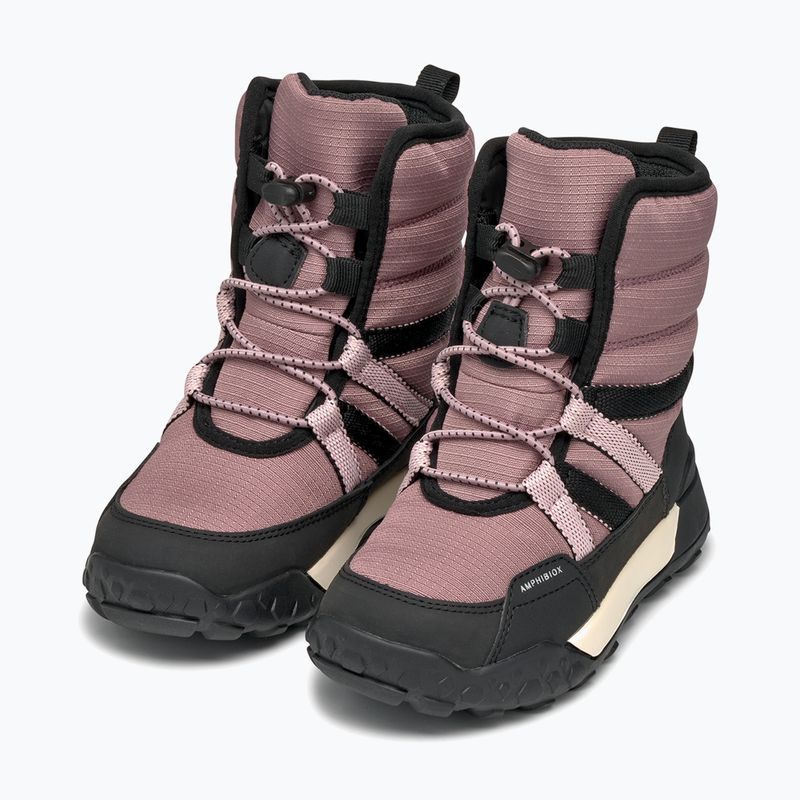 Junior snehule Geox Trekkyup ABX boots antique rose / black 11