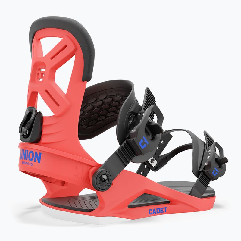Detské snowboardové viazanie Union Cadet red 4