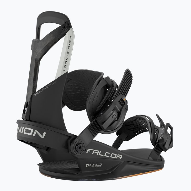 Pánske snowboardové viazania Union Falcor black 2