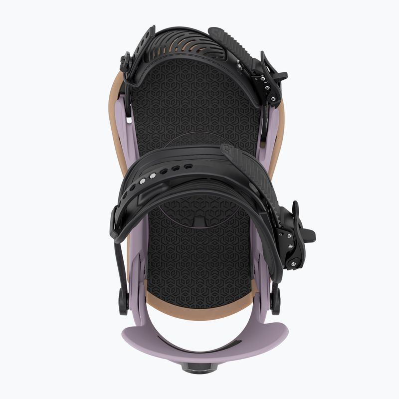 Pánske snowboardové viazania Union Strata grey violet 4