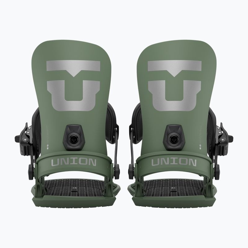 Pánske snowboardové viazania Union Strata olive green 5