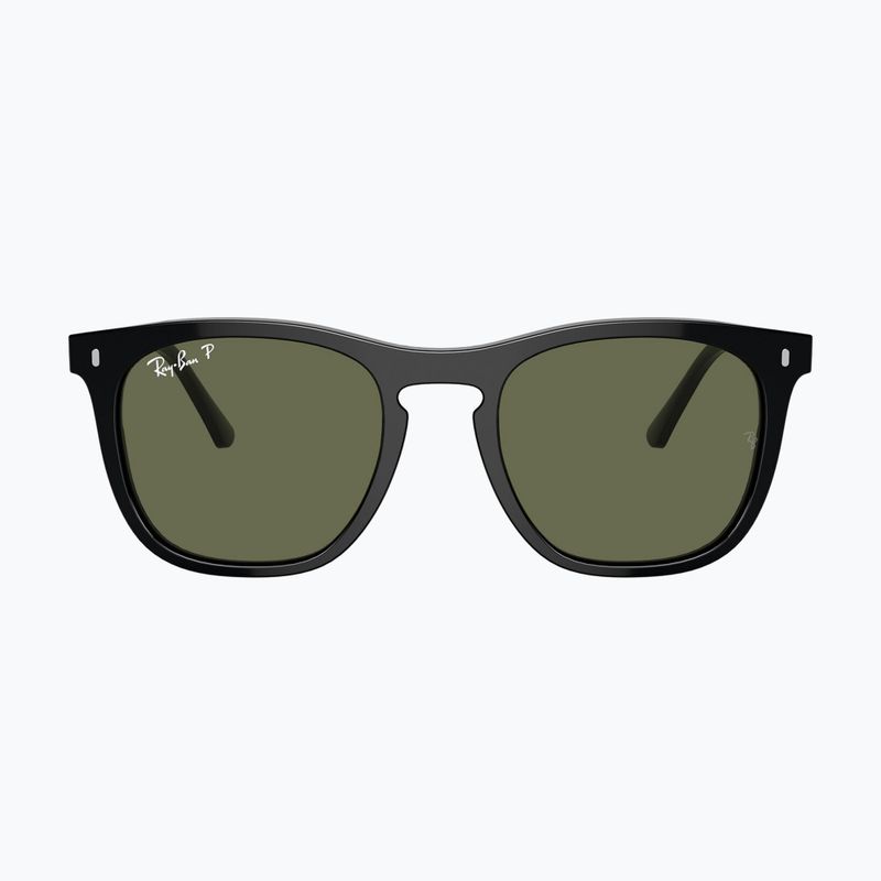 Slnečné okuliare Ray-Ban RB2210 black/green polarized 2