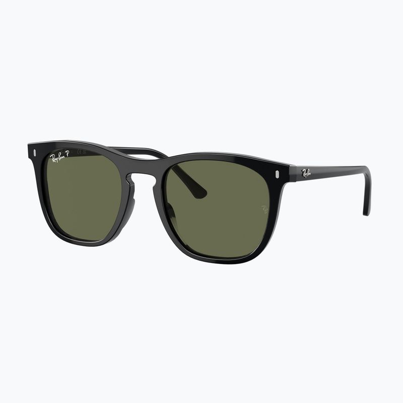 Slnečné okuliare Ray-Ban RB2210 black/green polarized 4
