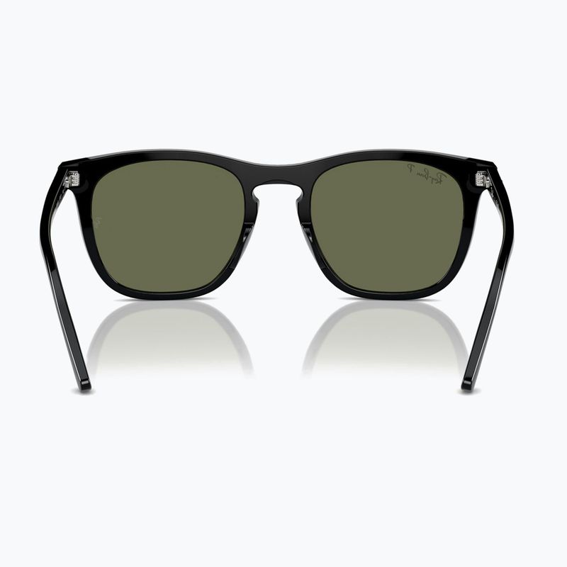 Slnečné okuliare Ray-Ban RB2210 black/green polarized 5