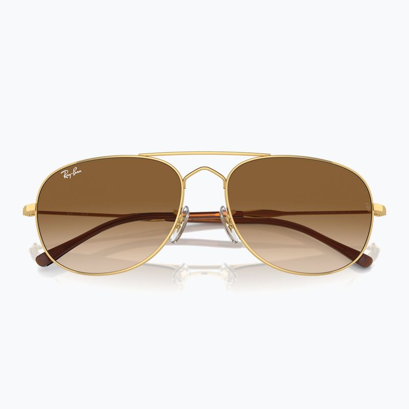 Slnečné okuliare Ray-Ban Bain Bridge arista gold/clear brown 3