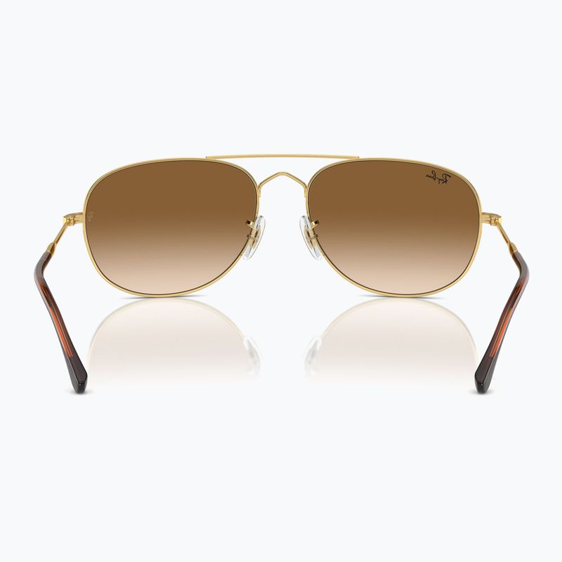Slnečné okuliare Ray-Ban Bain Bridge arista gold/clear brown 5