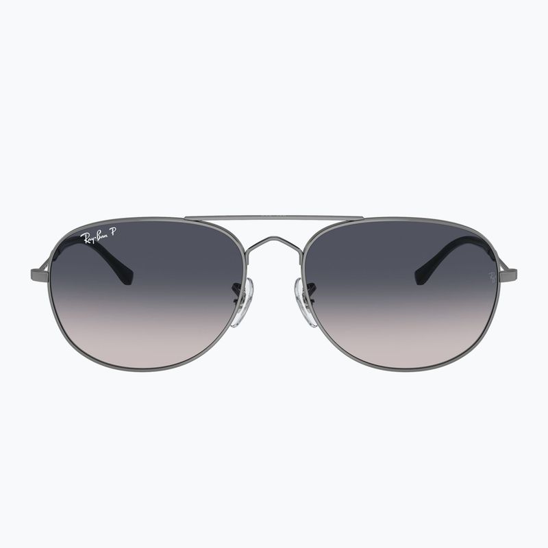 Slnečné okuliare Ray-Ban Bain Bridge gunmetal/blue polarized 2