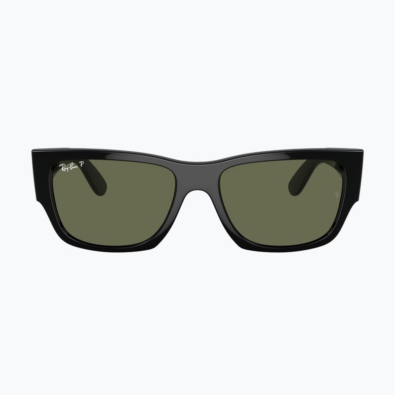 Slnečné okuliare Ray-Ban Carlos black/green polarized 2