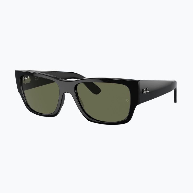 Slnečné okuliare Ray-Ban Carlos black/green polarized 4