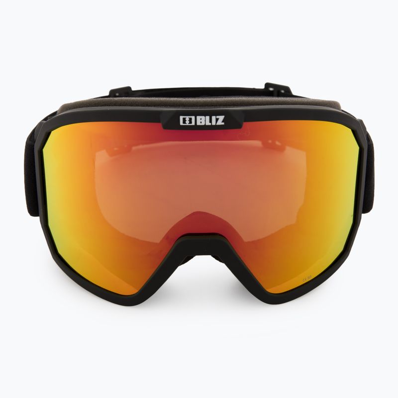 Lyžiarske okuliare Bliz Rave matt black/brown red 2