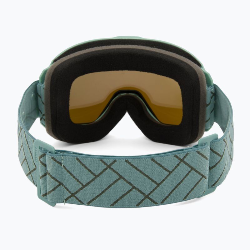 Lyžiarske okuliare Bliz Rave matt green/brown blue 3