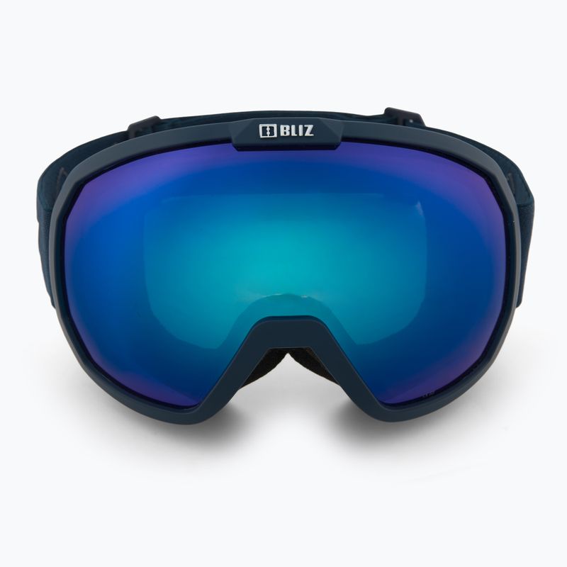 Lyžiarske okuliare Bliz Charge OTG matt dark blue/brown blue 2