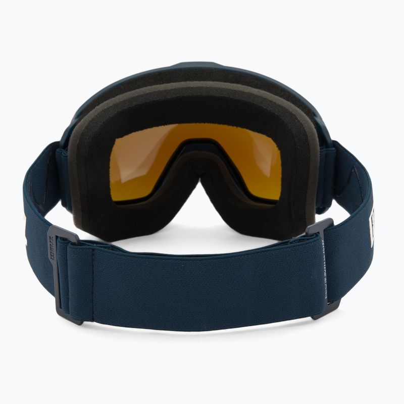 Lyžiarske okuliare Bliz Charge OTG matt dark blue/brown blue 3