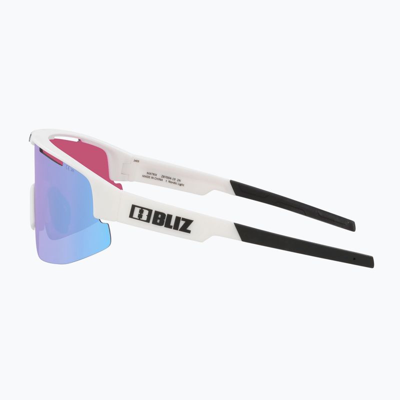 Slnečné okuliare Bliz Matrix Nano Optics Nordic Light matt white/begonia/violet blue multi 5