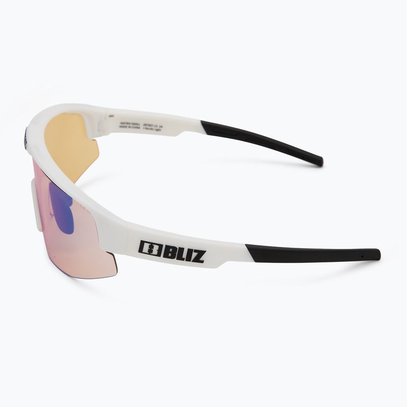 Slnečné okuliare Bliz Matrix Small Nano Optics Nordic Light matt white/coral/orange blue 4