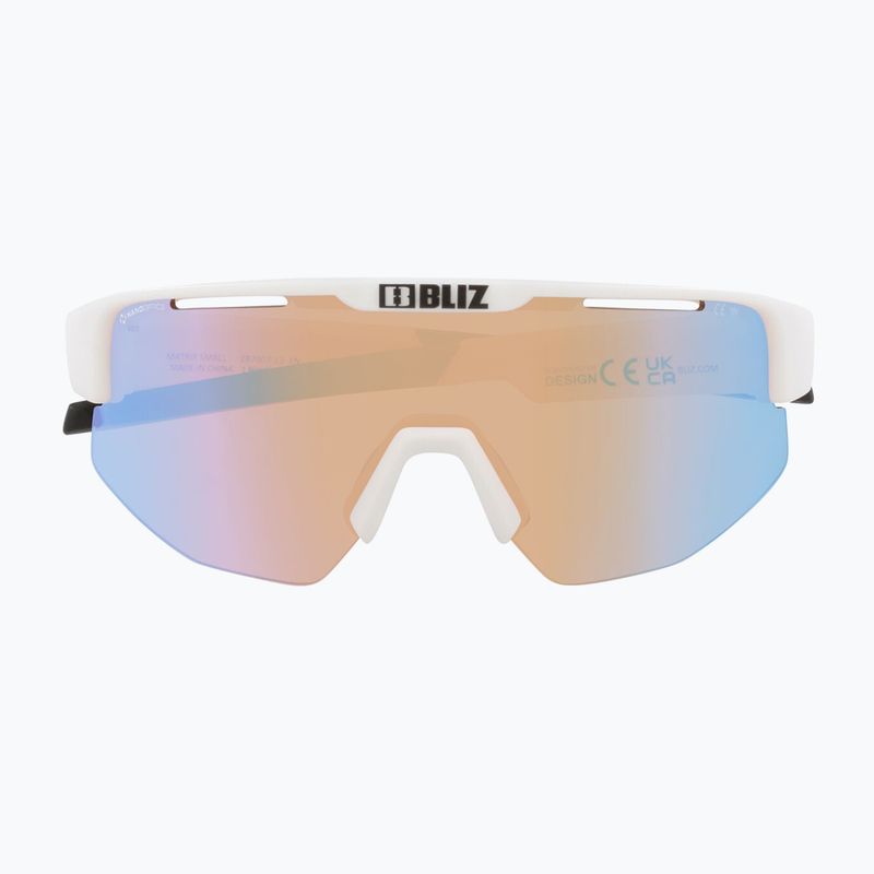 Slnečné okuliare Bliz Matrix Small Nano Optics Nordic Light matt white/coral/orange blue 2