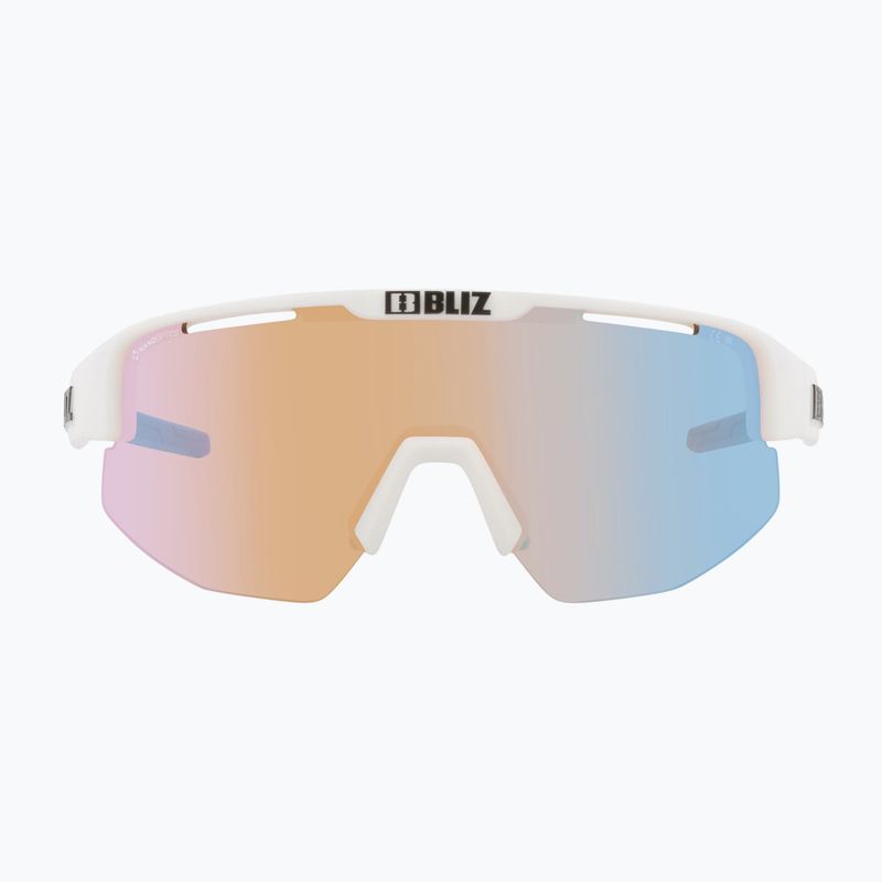 Slnečné okuliare Bliz Matrix Small Nano Optics Nordic Light matt white/coral/orange blue 3