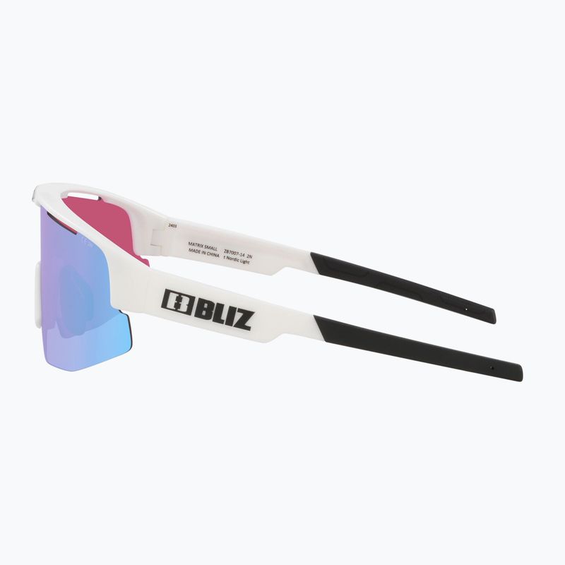 Slnečné okuliare Bliz Matrix Small Nano Optics Nordic Light matt white/begonia/violet blue 5