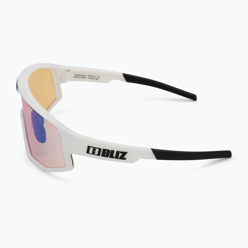 Slnečné okuliare Bliz Fusion Small Nano Optics Nordic Light matt white/coral/orange blue 5
