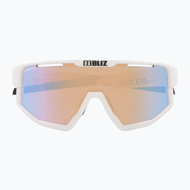 Slnečné okuliare Bliz Fusion Small Nano Optics Nordic Light matt white/coral/orange blue 3